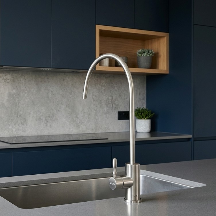 Waternext Su Arıtma Cihazı Musluğu (Krom - Kuğu)